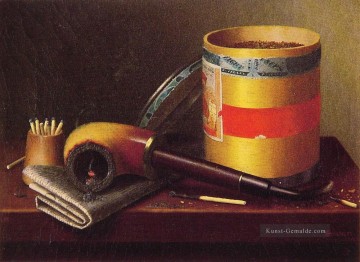 William Harnett Werke - Stillleben 1877 Irisch Maler William Harnett